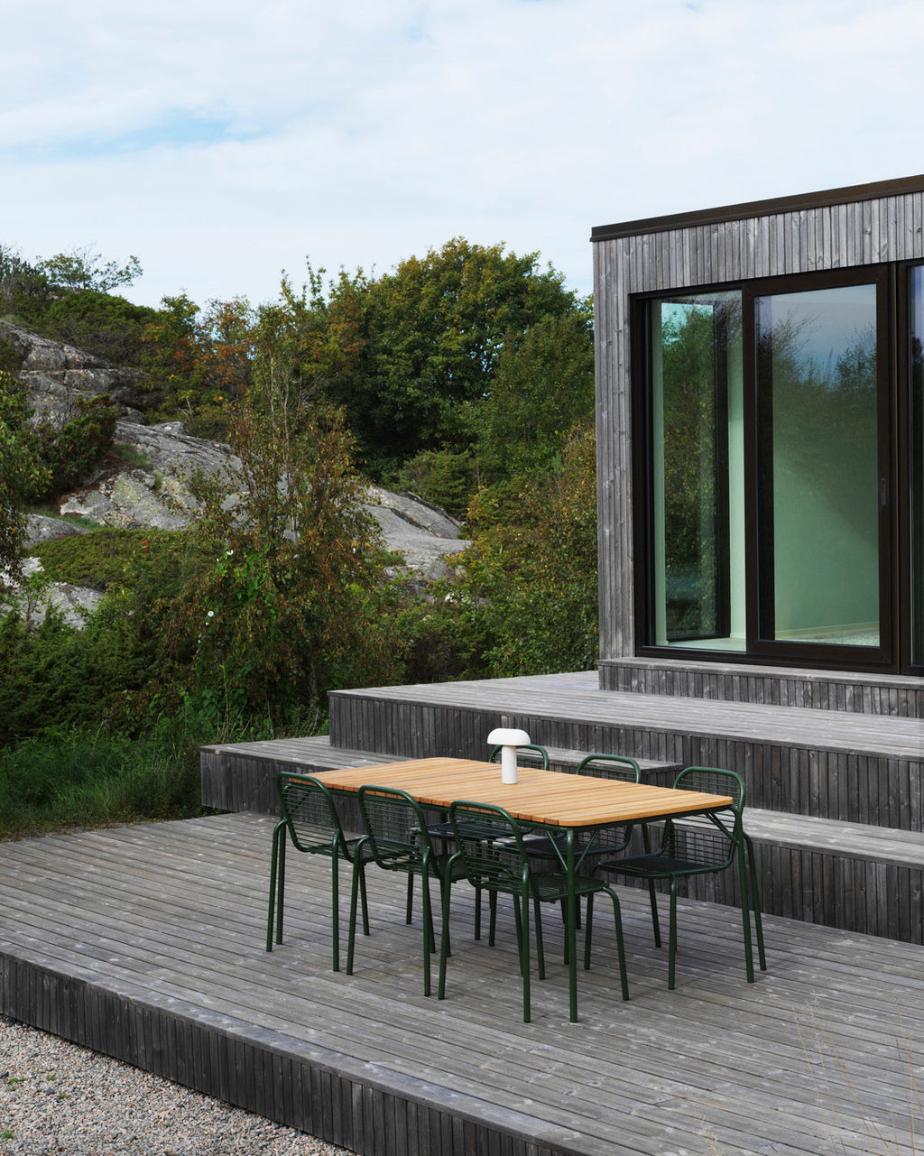 โคมไฟพกพา Normann Copenhagen Porta Lamp ตั้งโต๊ะ ใช้ไฟ LED ปรับระดับได้ ดีไซน์เรียบง่ายแบบสแกนดิเนเวียน นำเข้าโดย Old Pine Trees