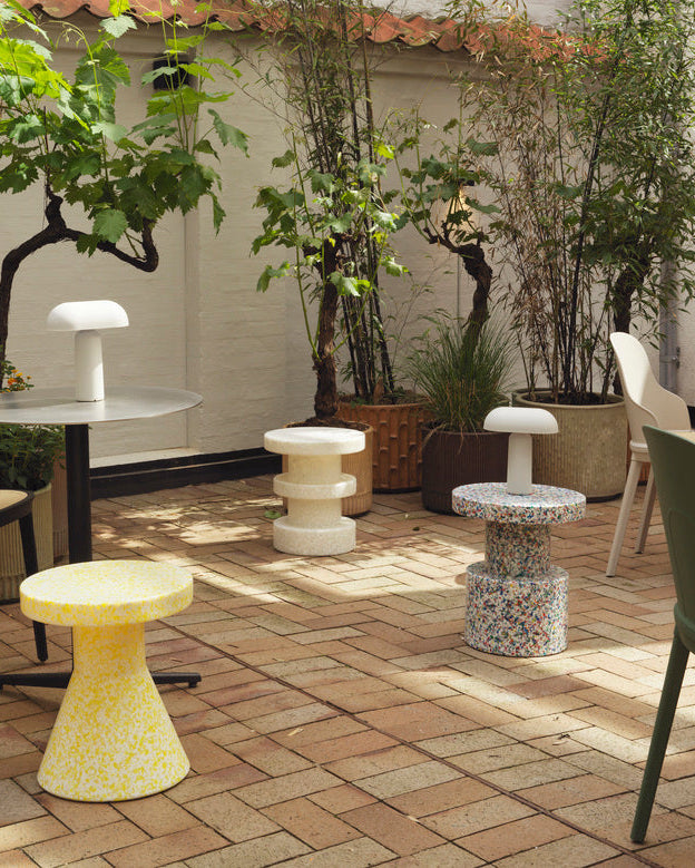 โคมไฟพกพา Normann Copenhagen Porta Lamp ตั้งโต๊ะ ใช้ไฟ LED ปรับระดับได้ ดีไซน์เรียบง่ายแบบสแกนดิเนเวียน นำเข้าโดย Old Pine Trees