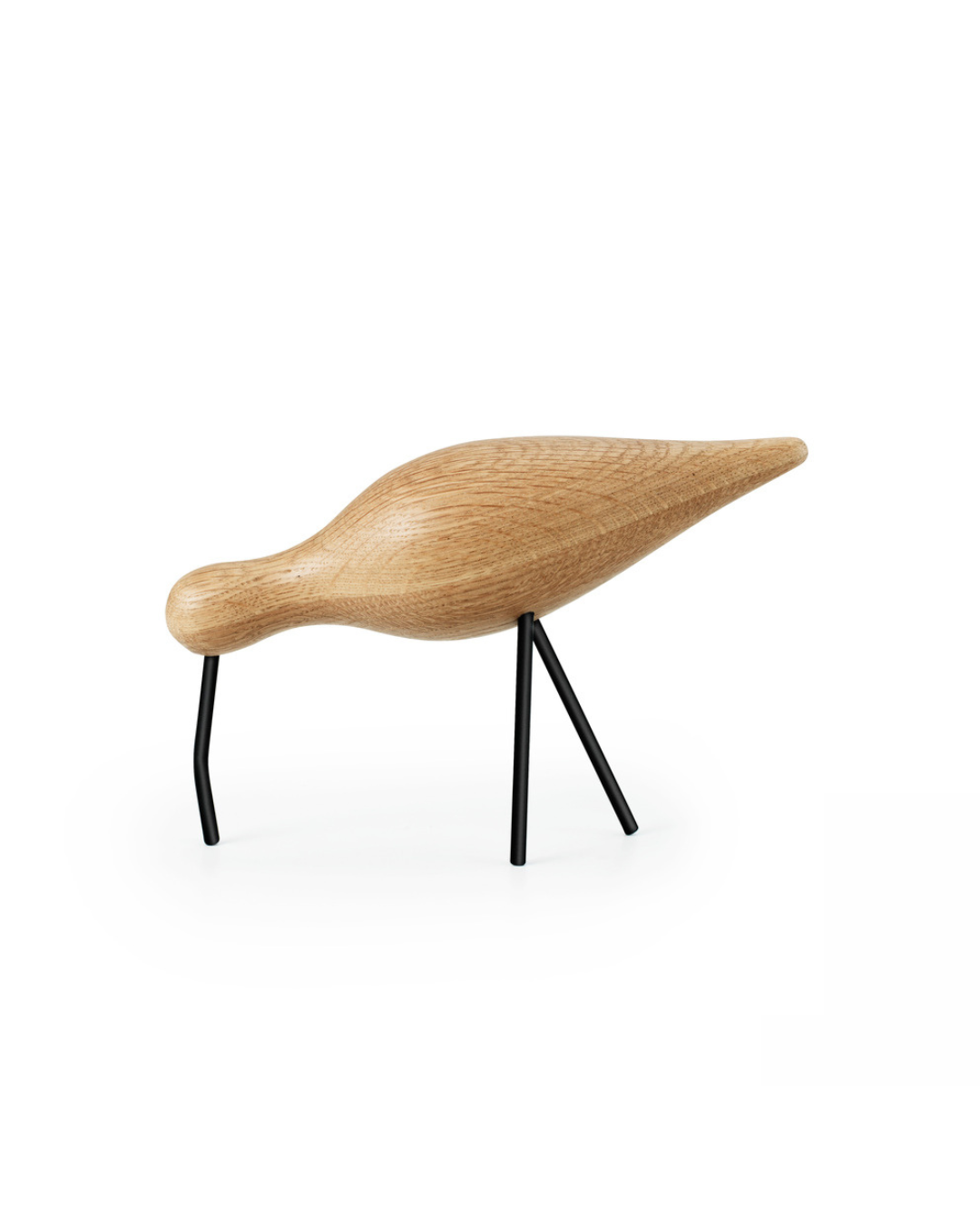 Normann Copenhagen ของแต่งบ้านรูปนกไม้ Shorebird สไตล์มินิมอล ทำจากไม้โอ๊ค โทนไม้ธรรมชาติ เพิ่มบรรยากาศอบอุ่นแบบสแกนดิเนเวีย Old Pine Trees