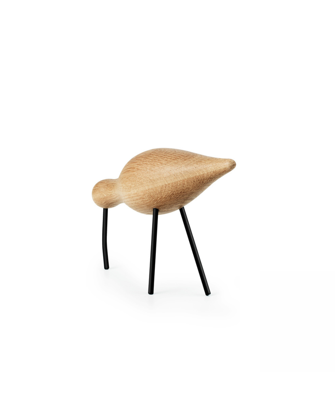 Normann Copenhagen ของแต่งบ้านรูปนกไม้ Shorebird สไตล์มินิมอล ทำจากไม้โอ๊ค โทนไม้ธรรมชาติ เพิ่มบรรยากาศอบอุ่นแบบสแกนดิเนเวีย Old Pine Trees