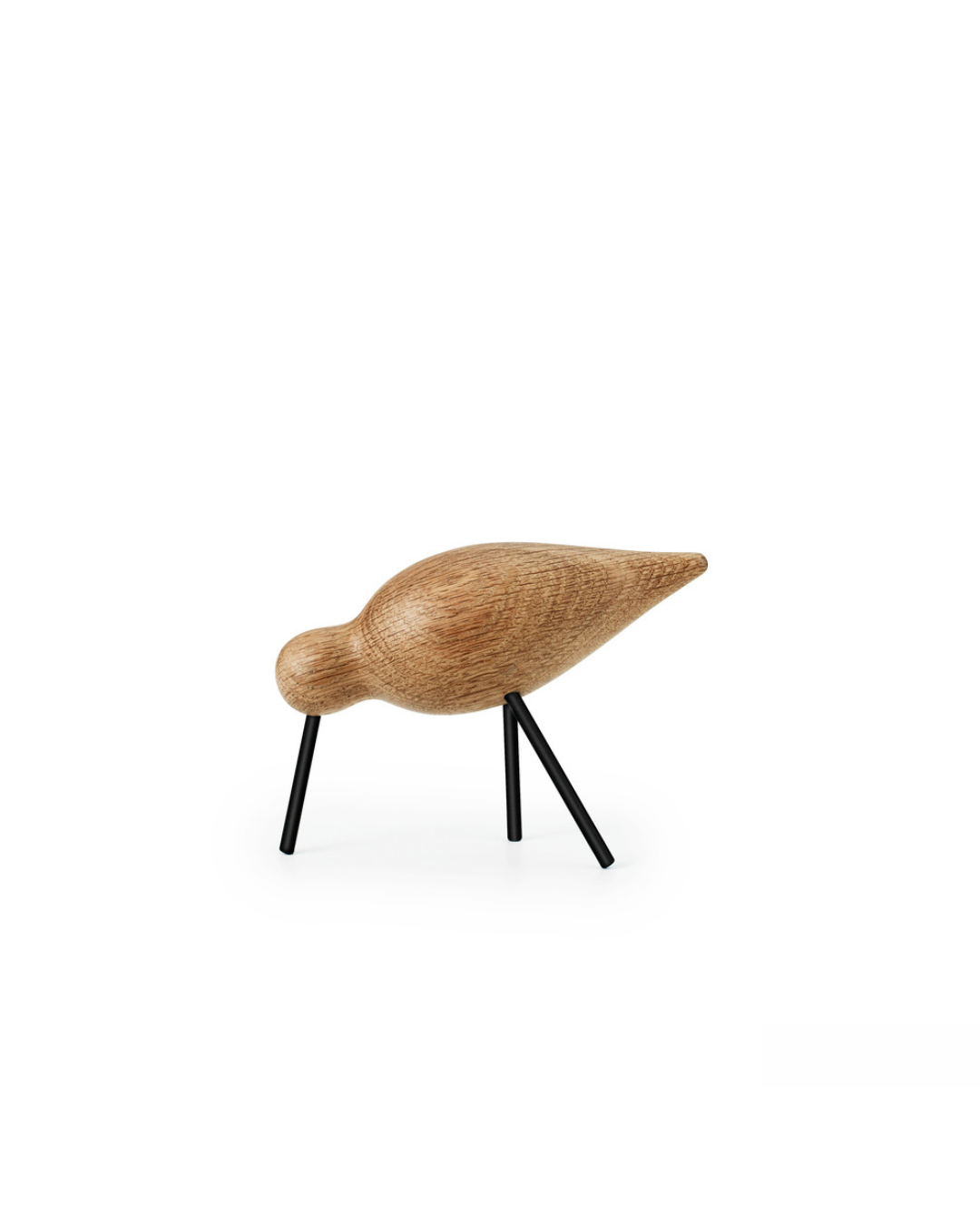 Normann Copenhagen ของแต่งบ้านรูปนกไม้ Shorebird สไตล์มินิมอล ทำจากไม้โอ๊ค โทนไม้ธรรมชาติ เพิ่มบรรยากาศอบอุ่นแบบสแกนดิเนเวีย Old Pine Trees