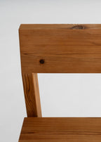 Vaarnii 013 Osa Outdoor Dining Chair เก้าอี้ไม้ pine สำหรับใช้งานกลางแจ้ง