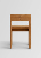 Vaarnii 013 Osa Outdoor Dining Chair เก้าอี้ไม้ pine สำหรับใช้งานกลางแจ้ง