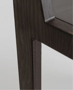 Vaarnii 016 Maasto Dining Chair Black เก้าอี้ไม้ pine สีดำ โครงสร้างเรียบง่าย
