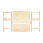 Made by Choice FEM Desk โต๊ะทำงานไม้ ash แบบ multifunctional สำหรับ sitting และ standing use ออกแบบโดย Fyra
