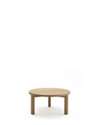 Nikari Periferia Coffee Table โต๊ะกลม solid wood มีให้เลือก birch, ash หรือ oak ออกแบบโดย Kari Virtanen