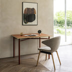 Prinds Table โต๊ะดีไซน์มินิมอลหน้า HPL ขอบไม้แอช ออกแบบโดย Jenkins & Uhnger