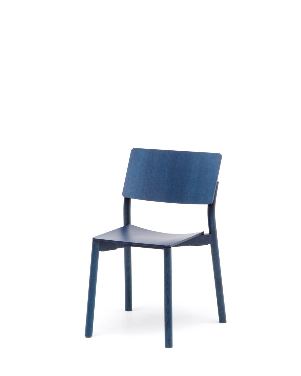 Karimoku New Standard Panorama Chair เก้าอี้ไม้โอ๊คที่นั่งไม้อัดดัดโค้ง ออกแบบโดย Geckeler Michels