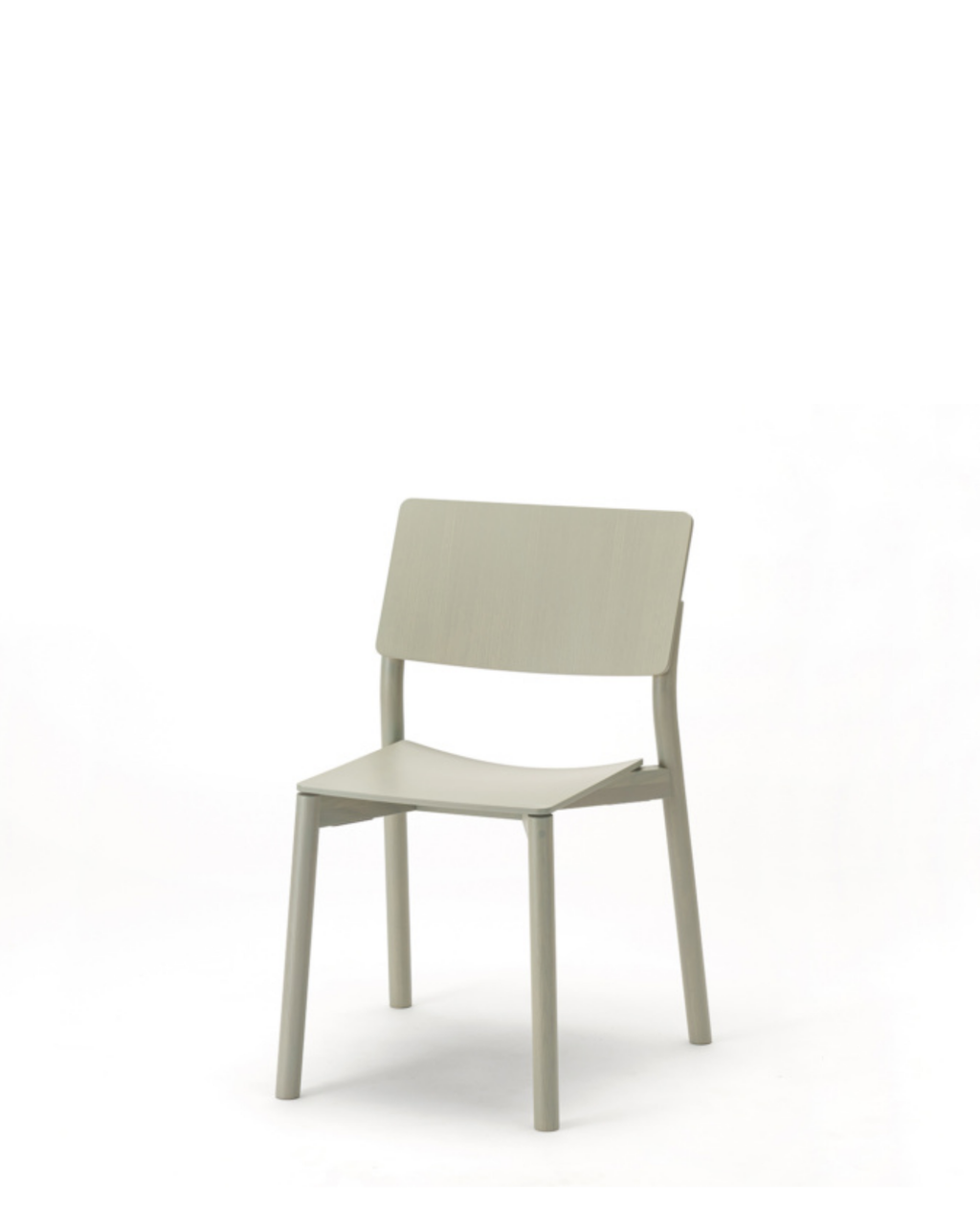 Karimoku New Standard Panorama Chair เก้าอี้ไม้โอ๊คที่นั่งไม้อัดดัดโค้ง ออกแบบโดย Geckeler Michels