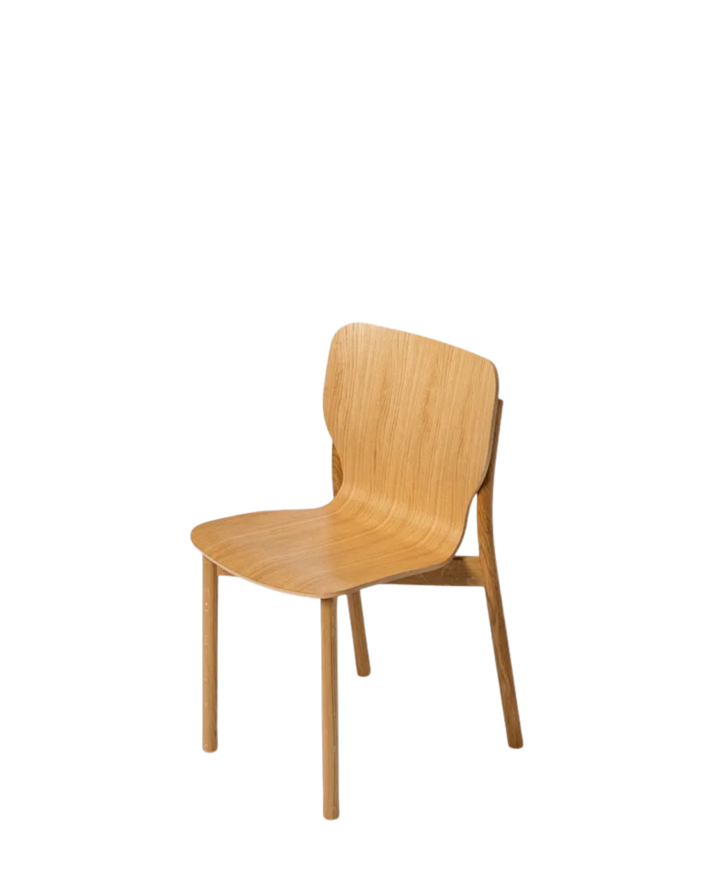 Very Good & Proper Pino Chair เก้าอี้ไม้โครง oak และที่นั่ง plywood ชิ้นเดียว ออกแบบโดย John Tree