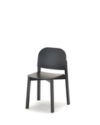 Karimoku New Standard Polar Chair เก้าอี้ไม้โอ๊คที่นั่งไม้อัดดัดโค้ง ออกแบบโดย Moritz Schlatter