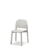 Karimoku New Standard Polar Chair เก้าอี้ไม้โอ๊คที่นั่งไม้อัดดัดโค้ง ออกแบบโดย Moritz Schlatter