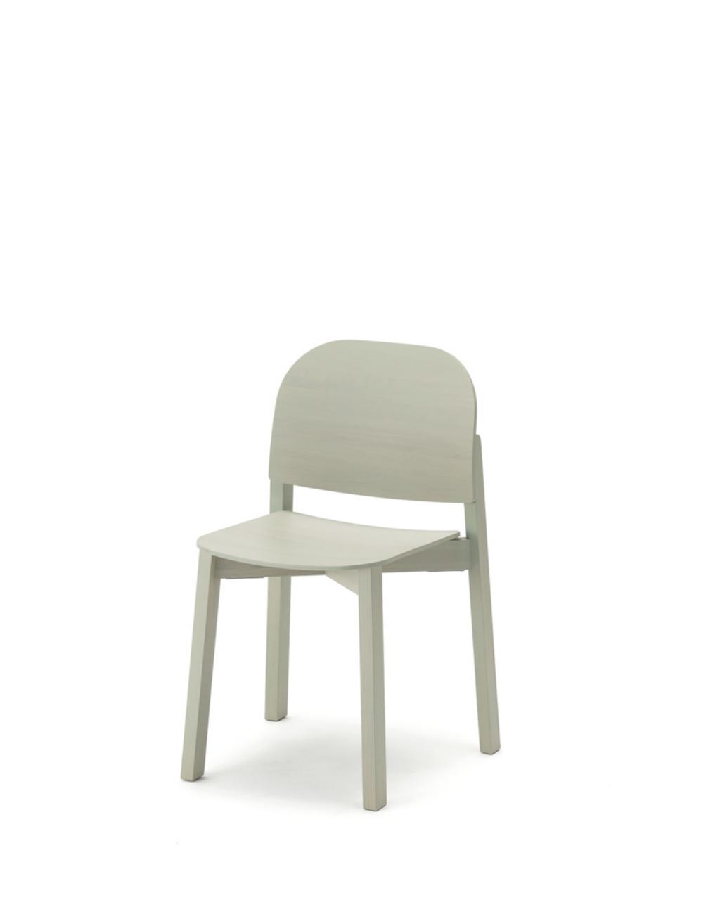Karimoku New Standard Polar Chair เก้าอี้ไม้โอ๊คที่นั่งไม้อัดดัดโค้ง ออกแบบโดย Moritz Schlatter