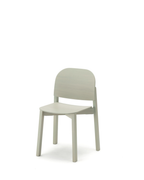Karimoku New Standard Polar Chair เก้าอี้ไม้โอ๊คที่นั่งไม้อัดดัดโค้ง ออกแบบโดย Moritz Schlatter