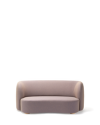 Karimoku New Standard Polar Sofa 2-Seater โซฟาเบาะบุผ้าฐานไม้โอ๊ค ออกแบบโดย Moritz Schlatter