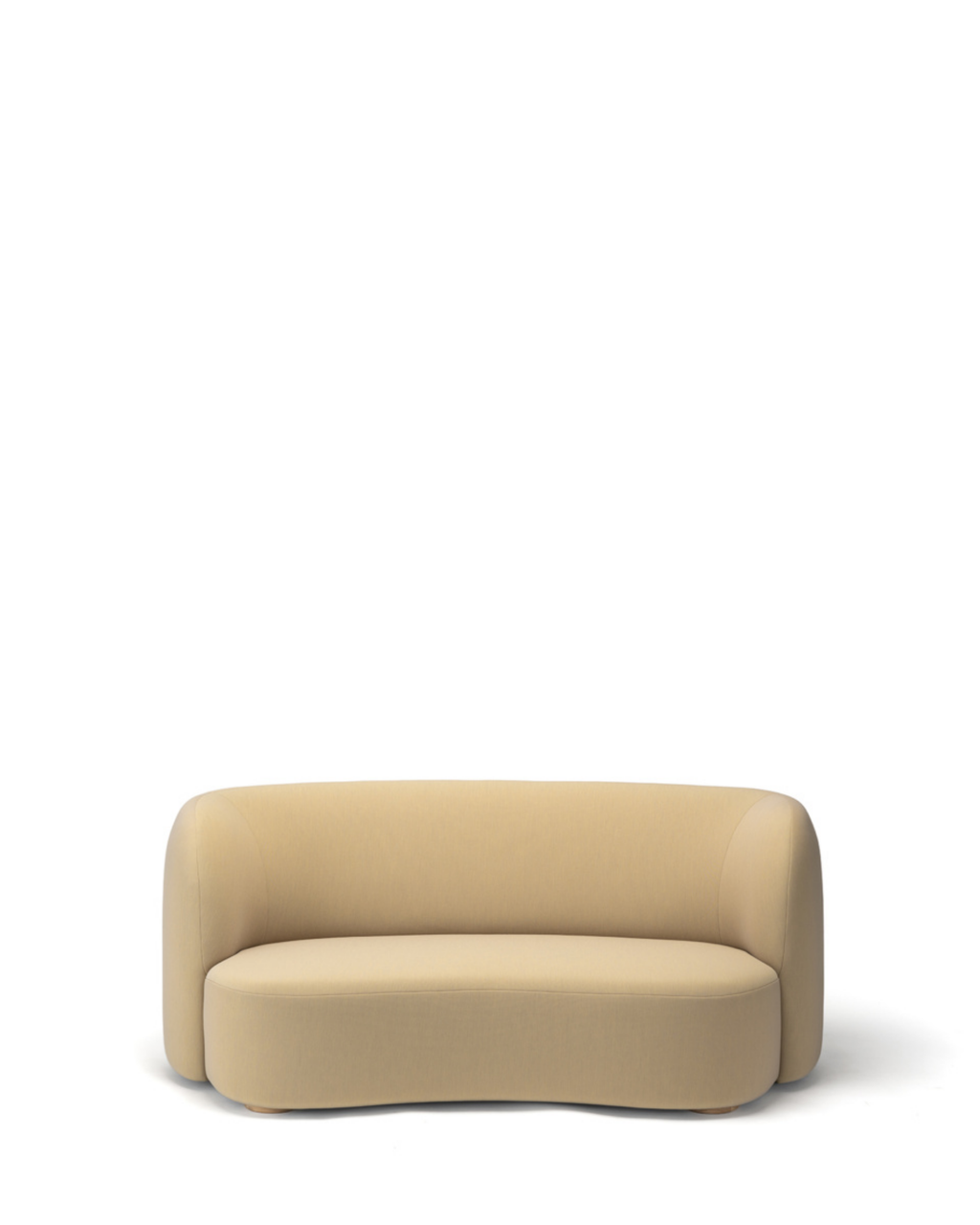 Karimoku New Standard Polar Sofa 2-Seater โซฟาเบาะบุผ้าฐานไม้โอ๊ค ออกแบบโดย Moritz Schlatter