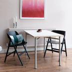 Prinds Table โต๊ะดีไซน์มินิมอลหน้า HPL ขอบไม้แอช ออกแบบโดย Jenkins & Uhnger