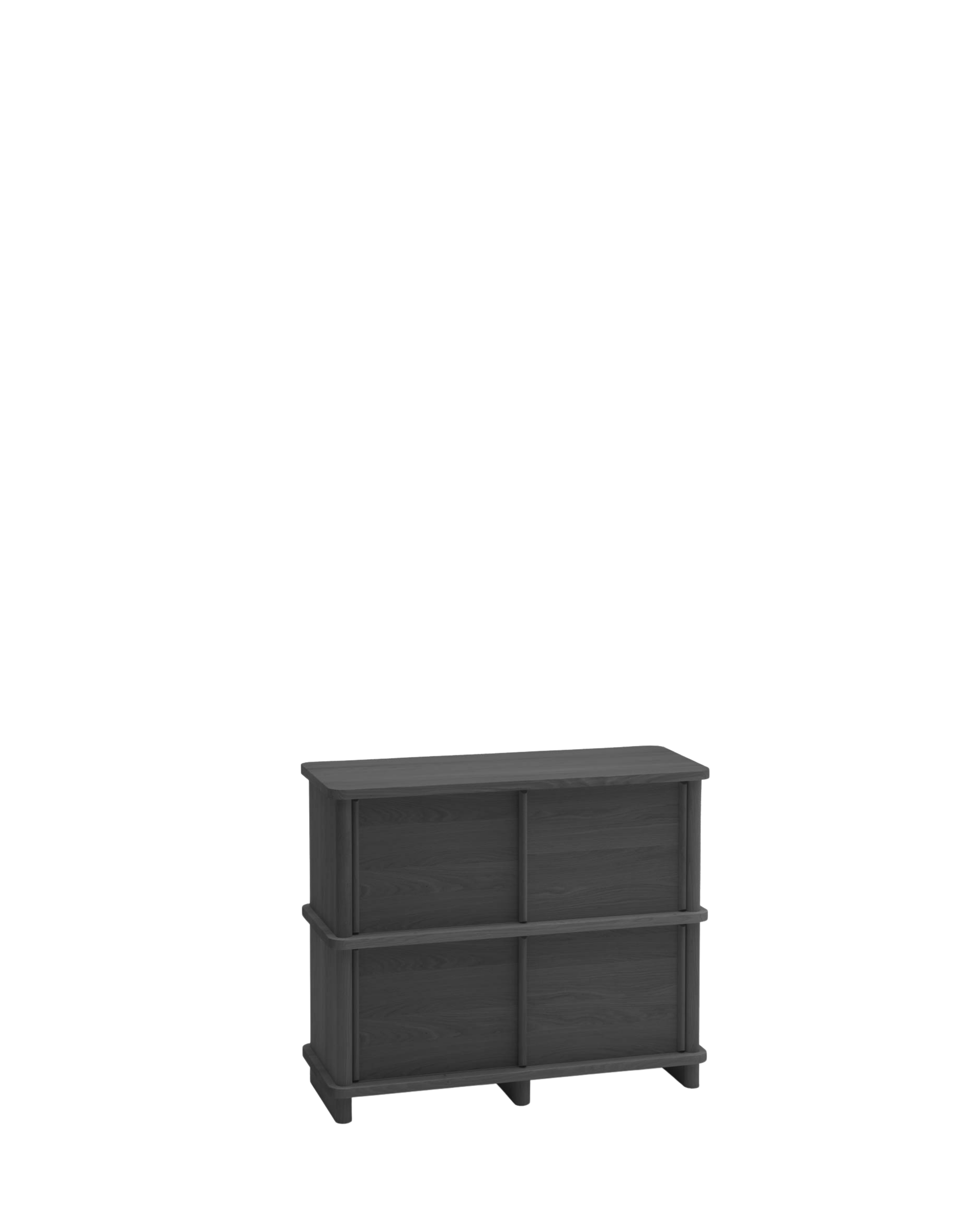 Karimoku New Standard Prop Sideboard 100 ตู้ไซด์บอร์ดไม้โอ๊คดีไซน์มินิมอล ออกแบบโดย BIG-GAME
