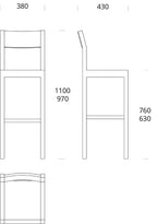 Seminar KVBT1 Bar Chair