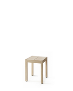 Nikari Seminar KVJ1 Stool Table เฟอร์นิเจอร์ birch, ash หรือ oak แบบ stackable ที่ใช้ได้ทั้งเป็น stool และ side table ออกแบบโดย Kari Virtanen