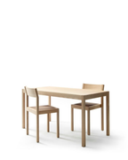 Nikari Seminar KVP Dining Table โต๊ะ birch, ash หรือ oak มีหลายขนาดและมี option ขาพับ ออกแบบโดย Kari Virtanen