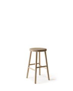 Nikari Seminar KVJ1 Stool Table เฟอร์นิเจอร์ birch, ash หรือ oak แบบ stackable ที่ใช้ได้ทั้งเป็น stool และ side table ออกแบบโดย Kari Virtanen