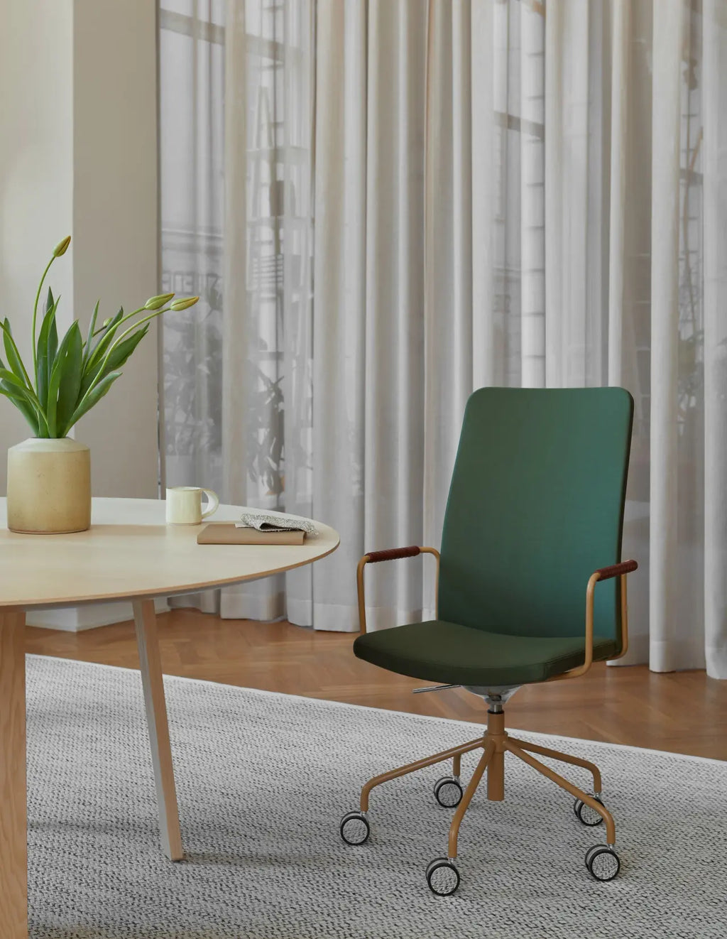 Stella High Back Armchair