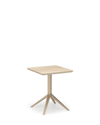 Karimoku New Standard Scout Bistro Table Square โต๊ะไม้โอ๊คขากลางหน้าโต๊ะสี่เหลี่ยมดีไซน์มินิมอล ออกแบบโดย Christian Haas