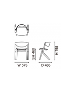 Karimoku New Standard Scout Chair เก้าอี้ไม้โอ๊คพนักพิงโค้งดีไซน์มินิมอล ออกแบบโดย Christian Haas