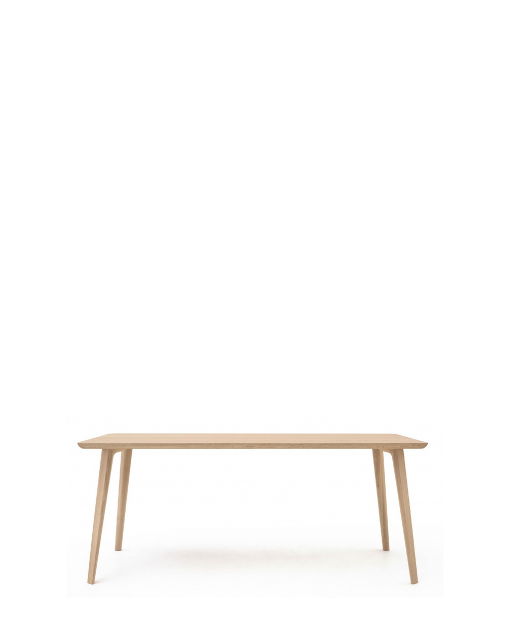Karimoku New Standard Scout Table 180 โต๊ะอาหารไม้โอ๊คดีไซน์มินิมอล ออกแบบโดย Christian Haas