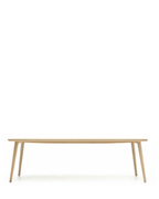 Karimoku New Standard Scout Table 240 โต๊ะอาหารไม้โอ๊คขนาดใหญ่ดีไซน์มินิมอล ออกแบบโดย Christian Haas