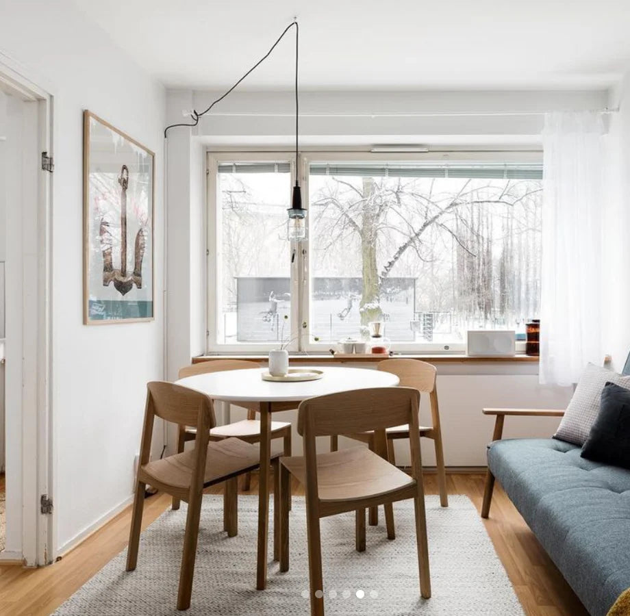 Made by Choice HALIKKO Dining Chair เก้าอี้ไม้ solid oak หรือ ash พร้อมโครงสร้างเรียบง่ายแบบ 35 × 35 mm