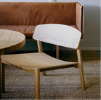 Made by Choice HALIKKO Lounge Chair เก้าอี้ lounge ไม้ solid oak หรือ ash พร้อมโครงสร้างเรียบง่ายแบบ 35 × 35 mm