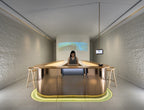 Mattiazzi MC1 SHE SAID Counter และ Bar Stool สตูลไม้ ash ออกแบบโดย Nitzan Cohen พร้อม backrest โค้งต่อเนื่องและรายละเอียดงานไม้ร่วมสมัย