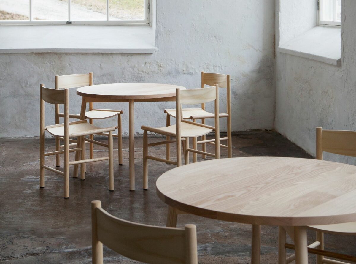 Skandi Round Café Table