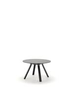 Karimoku New Standard Spectrum Round ST120 โต๊ะทรงกลมไม้โอ๊คดีไซน์มินิมอลสำหรับรับประทานอาหารหรือประชุม ออกแบบโดย Geckeler Michels