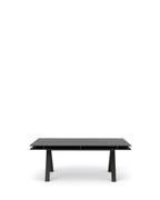 Karimoku New Standard Spectrum Workstation DT190 โต๊ะประชุมไม้โอ๊คดีไซน์ double tabletop พร้อมช่องเก็บของและระบบจัดการสายไฟ ออกแบบโดย Geckeler Michels