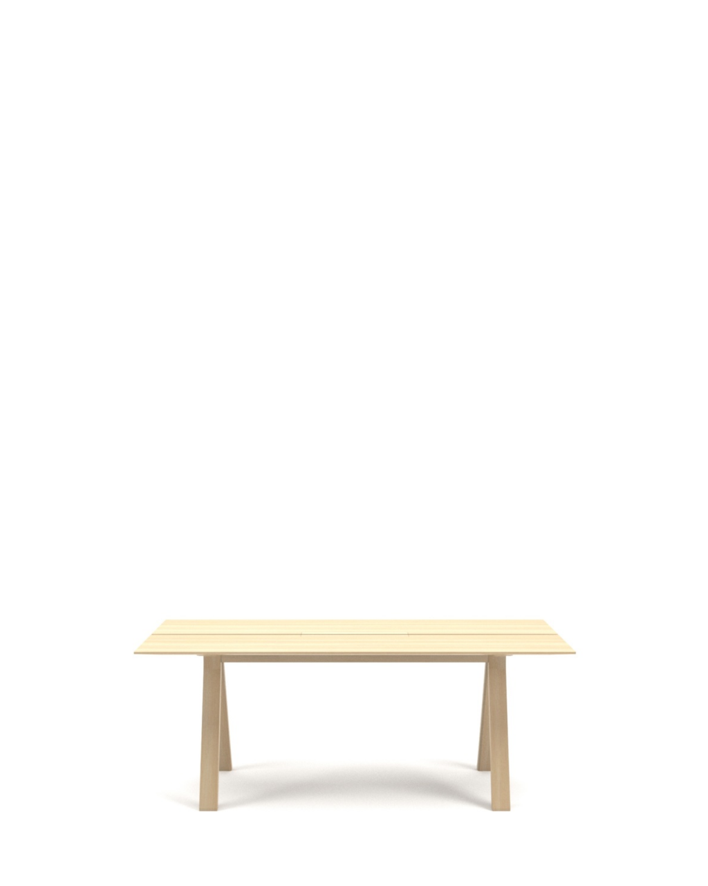 Karimoku New Standard Spectrum Workstation ST190 โต๊ะทำงานไม้โอ๊คดีไซน์มินิมอลพร้อมระบบจัดการสายไฟ ออกแบบโดย Geckeler Michels