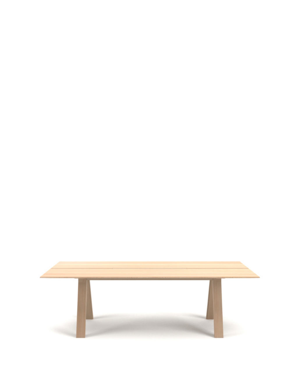 Karimoku New Standard Spectrum Workstation ST240 โต๊ะทำงานไม้โอ๊คขนาดใหญ่พร้อมระบบจัดการสายไฟ ออกแบบโดย Geckeler Michels