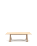 Karimoku New Standard Spectrum Workstation ST240 โต๊ะทำงานไม้โอ๊คขนาดใหญ่พร้อมระบบจัดการสายไฟ ออกแบบโดย Geckeler Michels