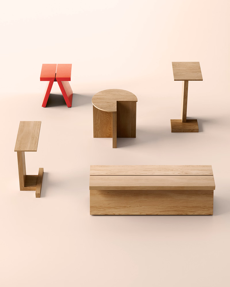 Supersolid Object 4 Side Table
