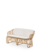 Sika Design Swing Sofa โซฟาหวาย พร้อมเบาะผ้า