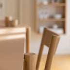 MAKE nordic THY Rectangular Dining Table โต๊ะรับประทานอาหารหน้าโต๊ะลิโนเลียมโครงไม้โอ๊คดีไซน์สแกนดิเนเวียน ออกแบบโดย Esben Pilgaard Jørgensen