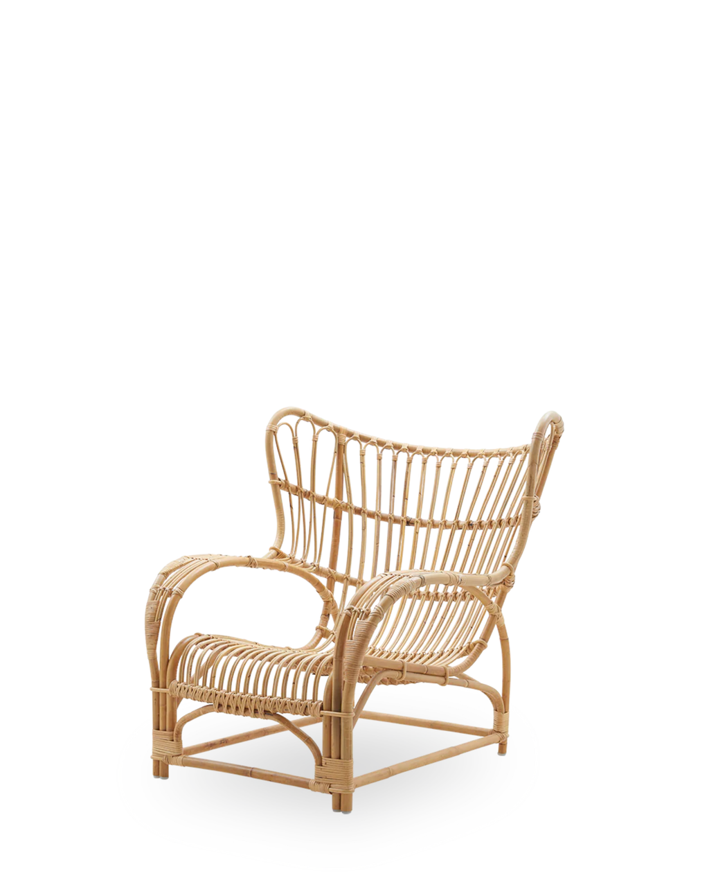 Sika Design Teddy Lounge Chair เก้าอี้พักผ่อนหวาย พร้อมเบาะ