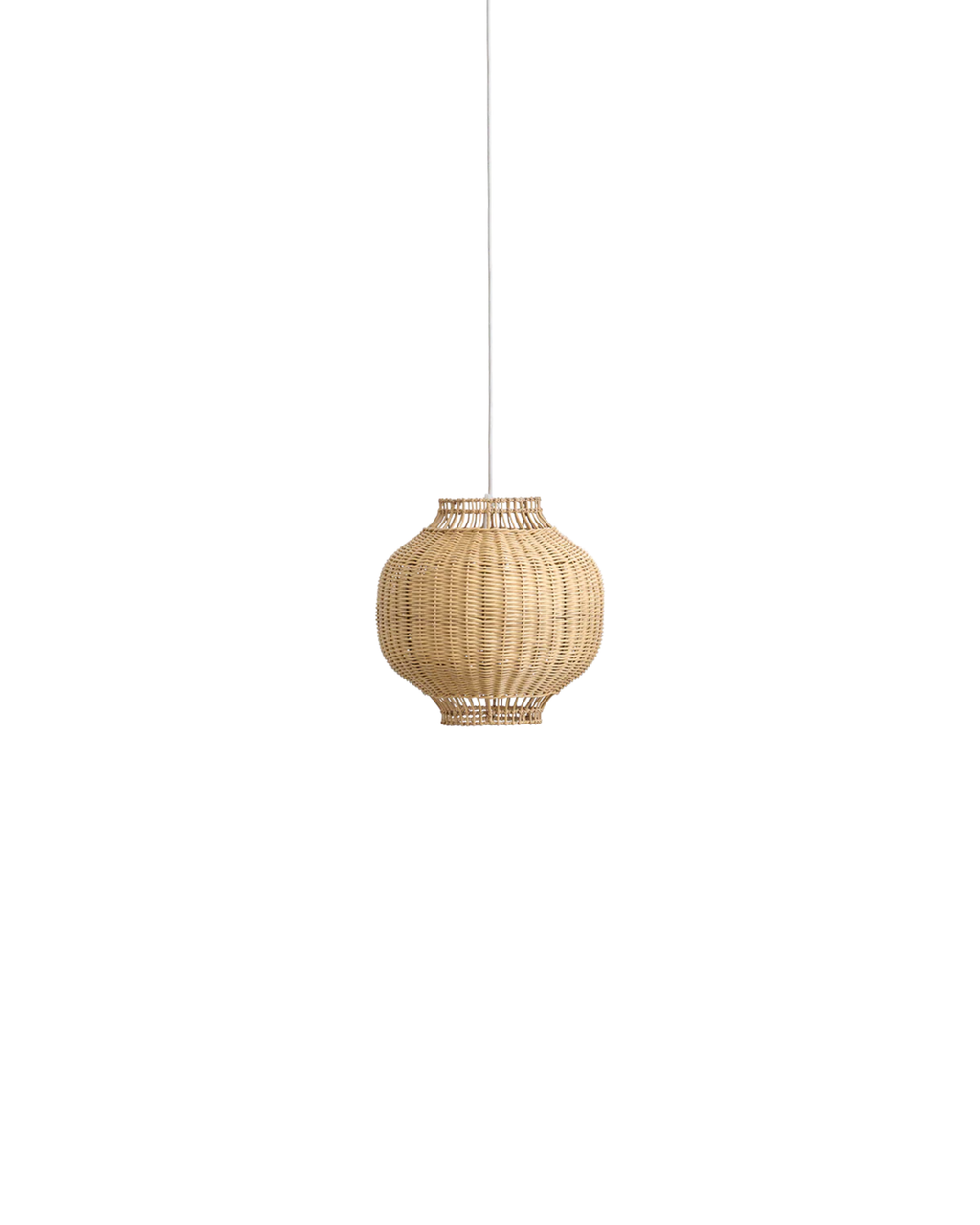 Sika Design Tomos Lampshade โคมไฟแขวนหวาย โครงสร้าง rattan และเหล็ก ขนาด 35×35×35 ซม.