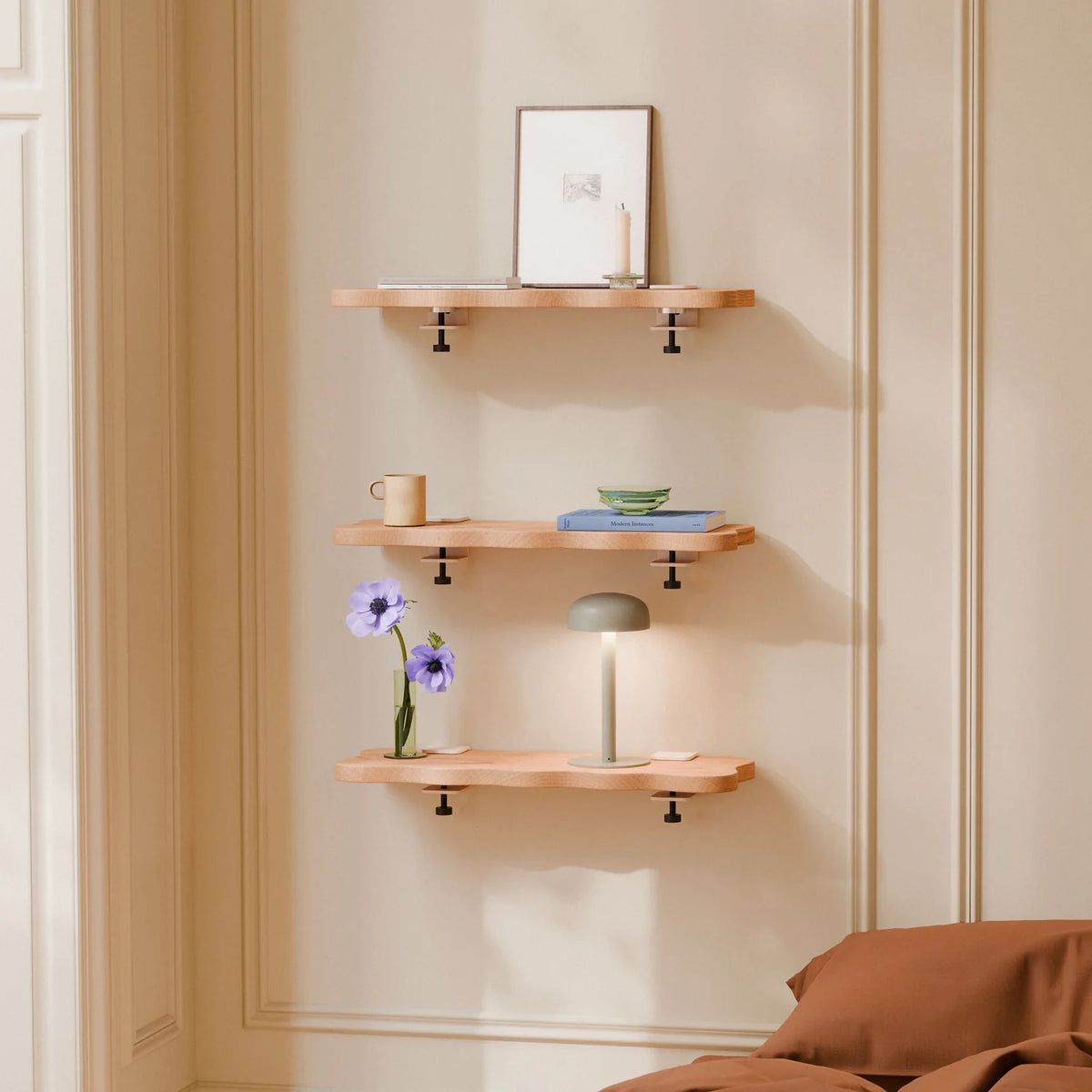 Bracket Wall Shelves Wave