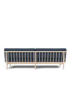 โซฟา Spoke Sofa จาก TAKT แบรนด์เฟอร์นิเจอร์ร่วมสมัยจากเดนมาร์ก ออกแบบโดยสตูดิโอ Anderssen & Voll เพื่อสร้างโซฟาที่ทั้งงดงาม เรียบง่าย และยั่งยืน โครงสร้างไม้โอ๊กแท้ที่ผ่านการรับรอง FSC® ผสมผสานกับเบาะผ้า 100% จาก Kvadrat ทุกส่วนถอดประกอบและซ่อมได้ตามแนวคิด Perpetual Sustainable Design เพื่อยืดอายุการใช้งานและลดของเสีย ดีไซน์แบบสแกนดิเนเวียเผยโครงสร้างอย่างซื่อสัตย์และให้ความรู้สึกอบอุ่น เหมาะกับการใช้งานในทุกพื้นที่ของบ้าน จัดจำหน่ายโดย Old Pine Trees