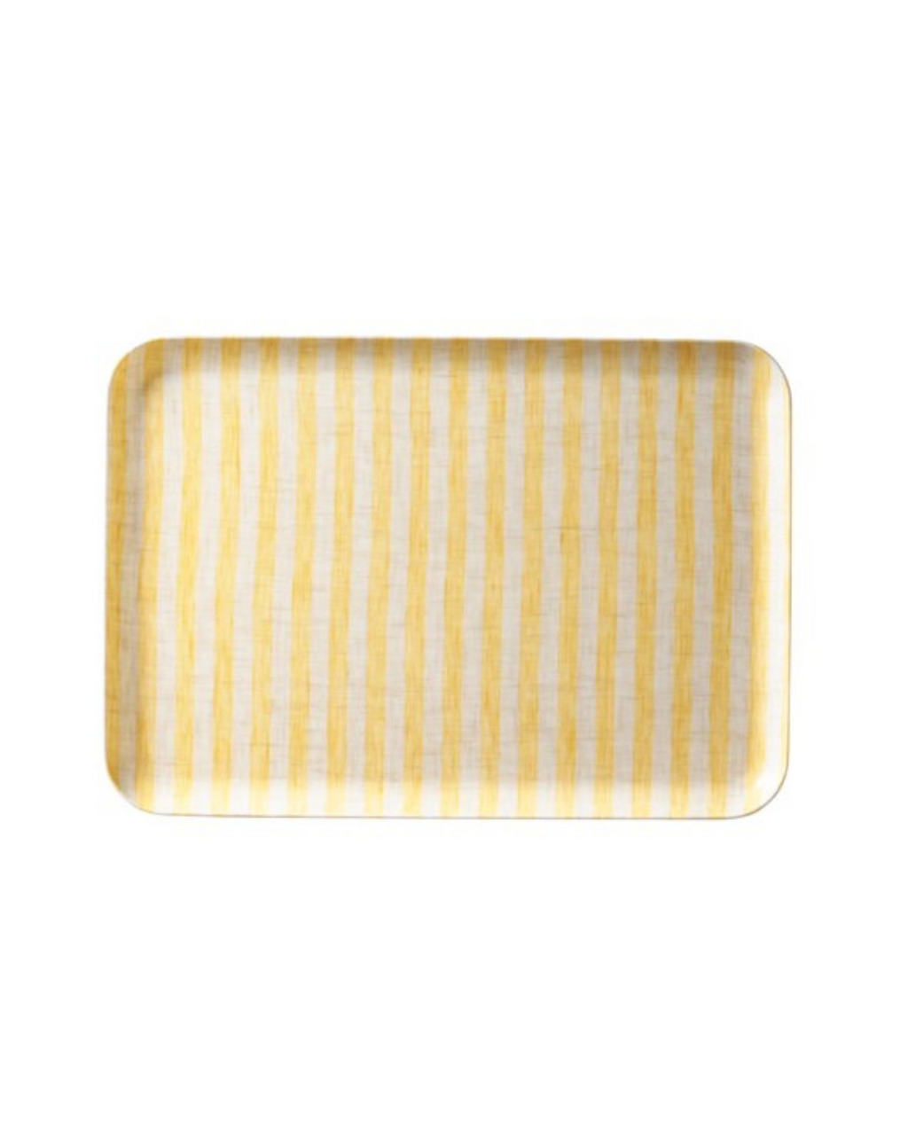 ถาด Linen Tray Henry สี Yellow Beige ถาดอเนกประสงค์ผ้าลินินเคลือบเรซิน น้ำหนักเบา แข็งแรง กันน้ำ ใช้เสิร์ฟอาหาร วางของ หรือจัดตกแต่ง จาก Fog Linen Work โดย Old Pine Trees