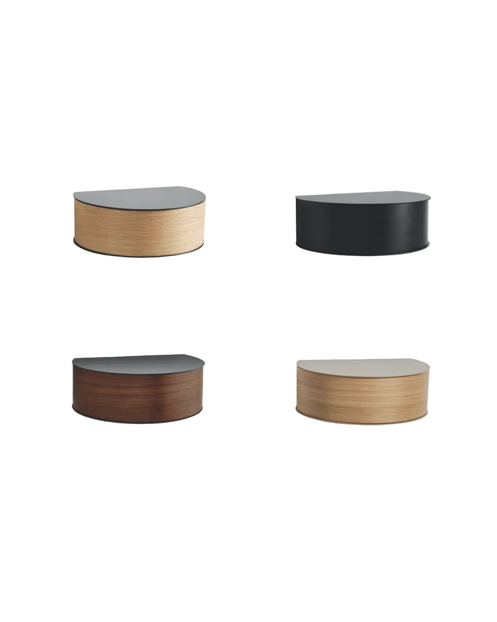 Wallie เป็นชั้นวางของติดผนังจาก WOUD ที่ใช้รูปทรงเรียบง่ายแบบสแกนดิเนเวียน ผสมผสานลิ้นชักไม้โอ๊กแท้กับโครงเหล็กเคลือบสีอย่างเรียบร้อย ลิ้นชักยึดด้วยแม่เหล็กทำให้ถอดใช้สะดวกและดูสะอาดตา เหมาะสำหรับเก็บของชิ้นเล็กในมุมต่างๆ ของบ้านโดยไม่เปลืองพื้นที่ ดีไซน์ของ Wallie สะท้อนแนวคิดเดียวกับ Old Pine Trees ในเรื่องความงามที่ใช้งานได้จริง ดูเรียบ สบายตา และอยู่กับเราได้นาน พร้อมเข้ากับหลายสไตล์ของบ้านในชีวิตประจำวัน.