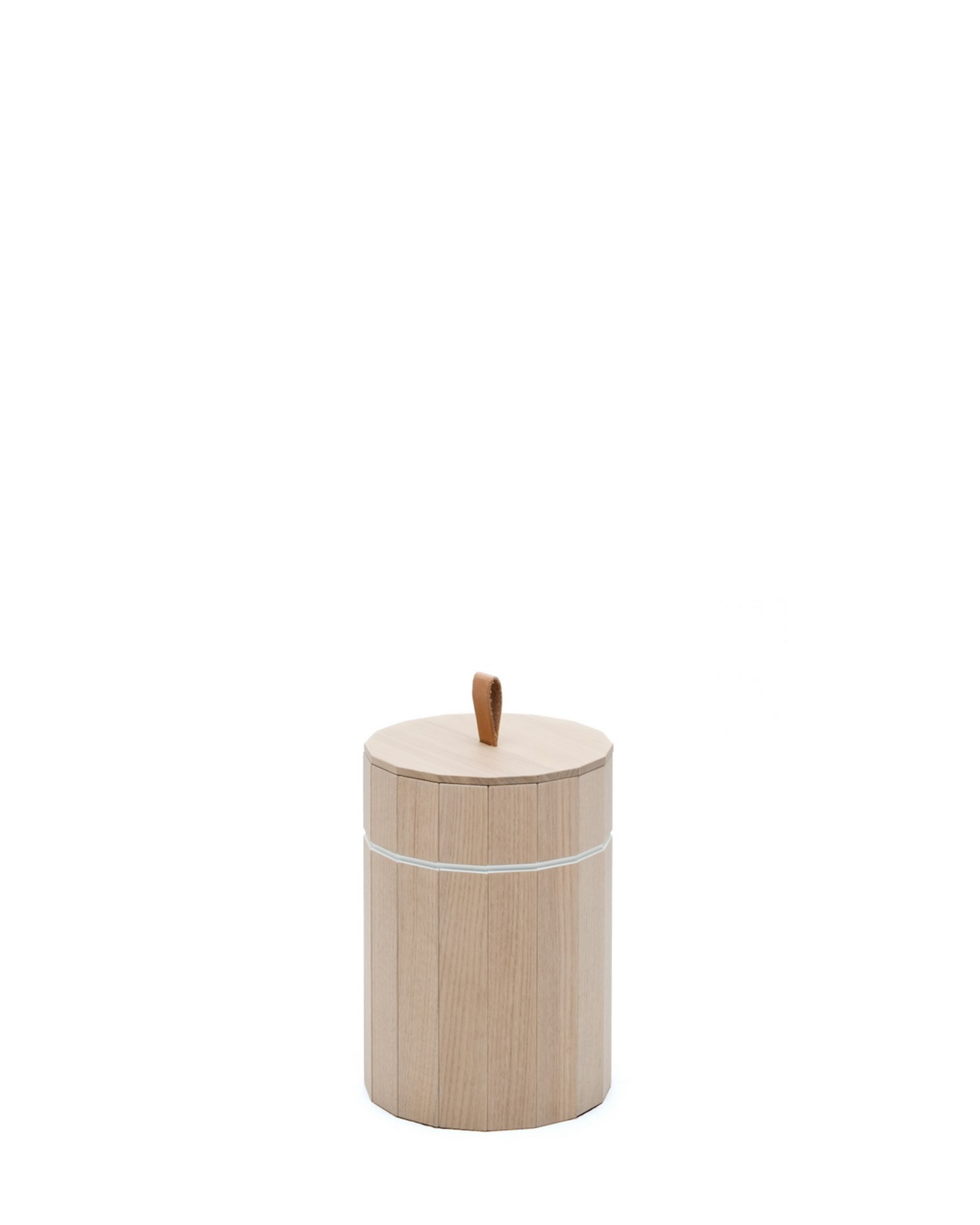 Colour Bin Medium Chestnut / White Line
